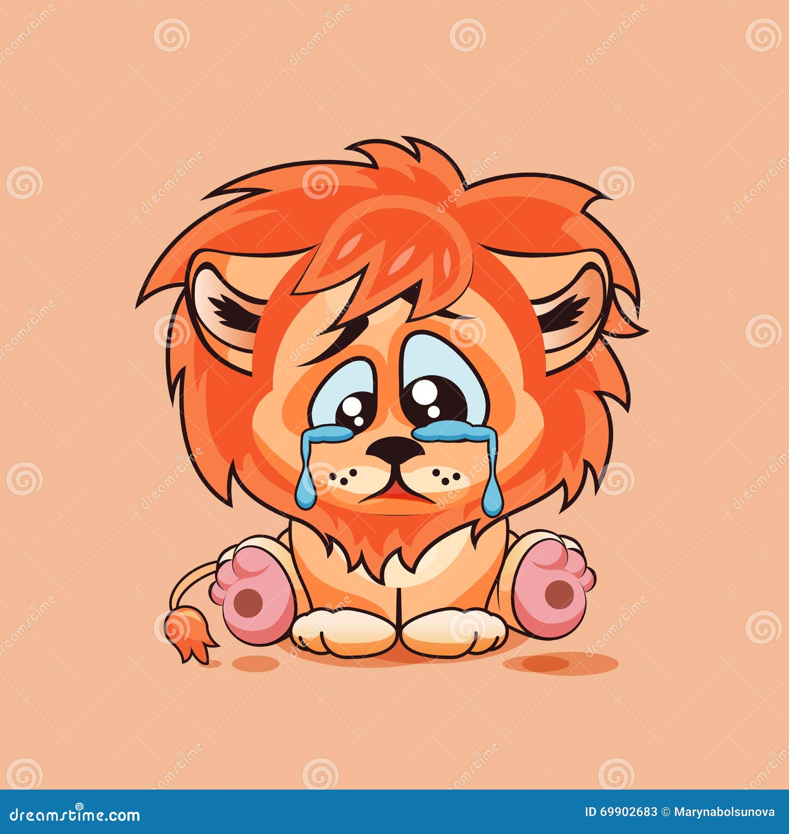 Sad lion stock illustrations â sad lion stock illustrations vectors clipart