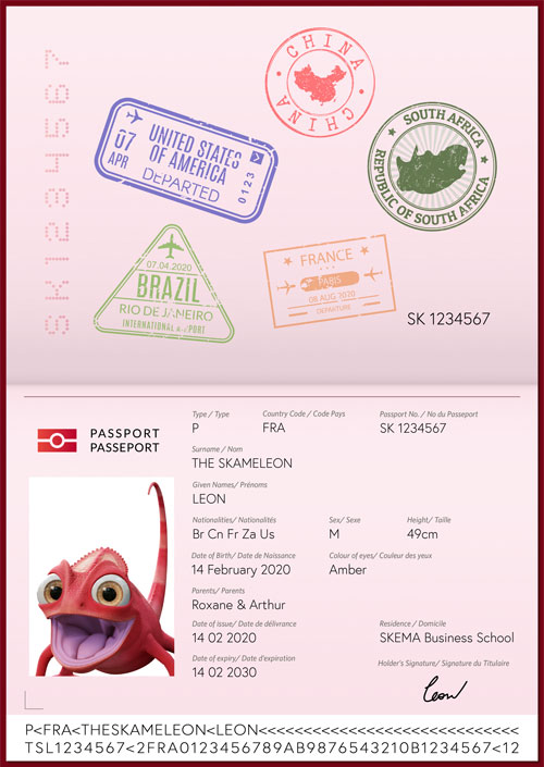 Leon the skameleon