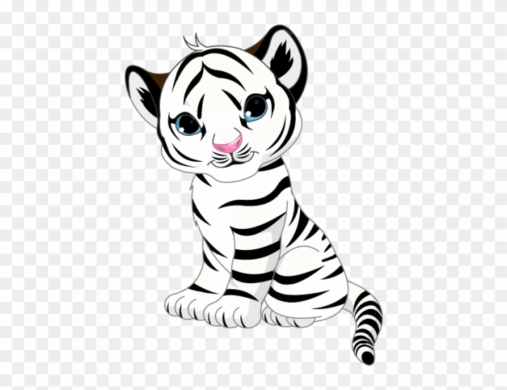Free baby snow leopard drawing for kids