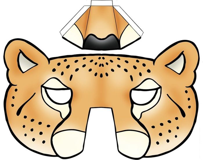 Animal mask for children