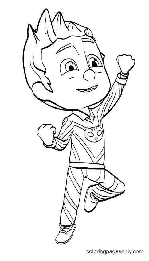 Pj masks coloring pages printable for free download