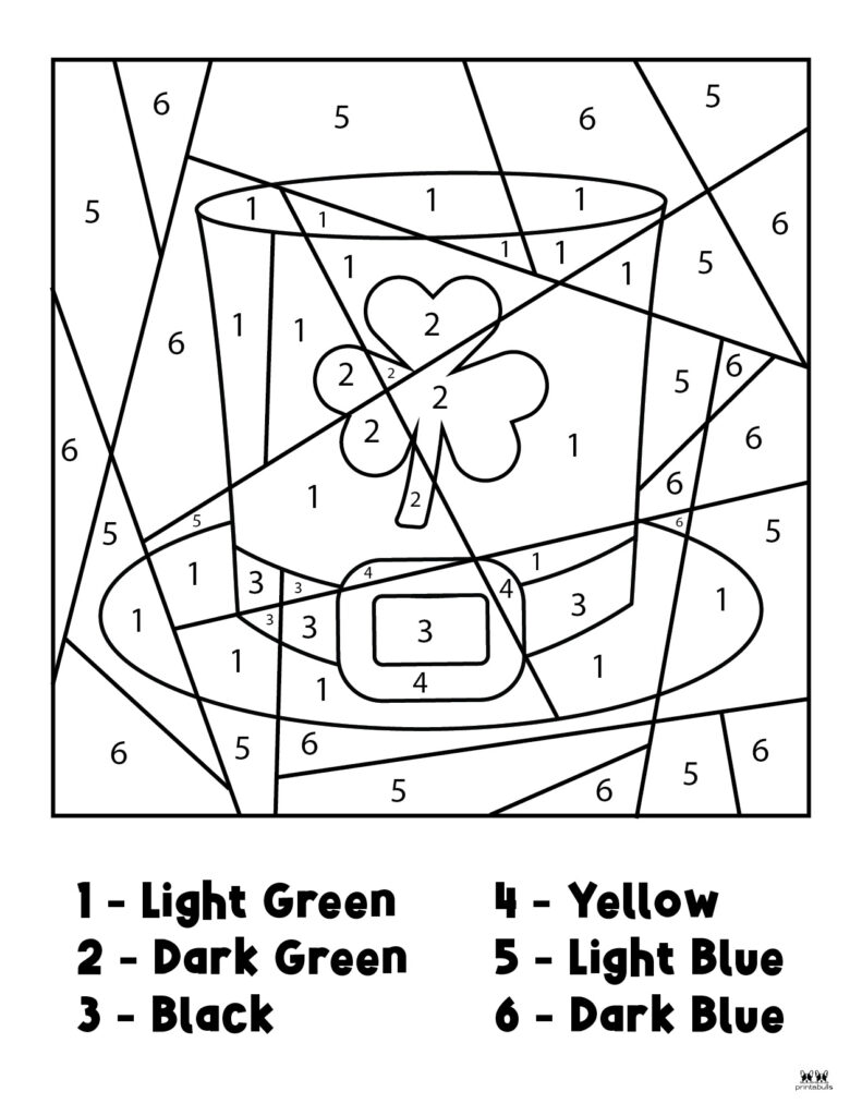 St patricks day coloring pages