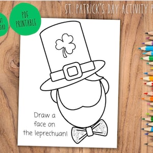 Leprechaun coloring