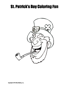St patricks day coloring page bundle by lesson machine tpt