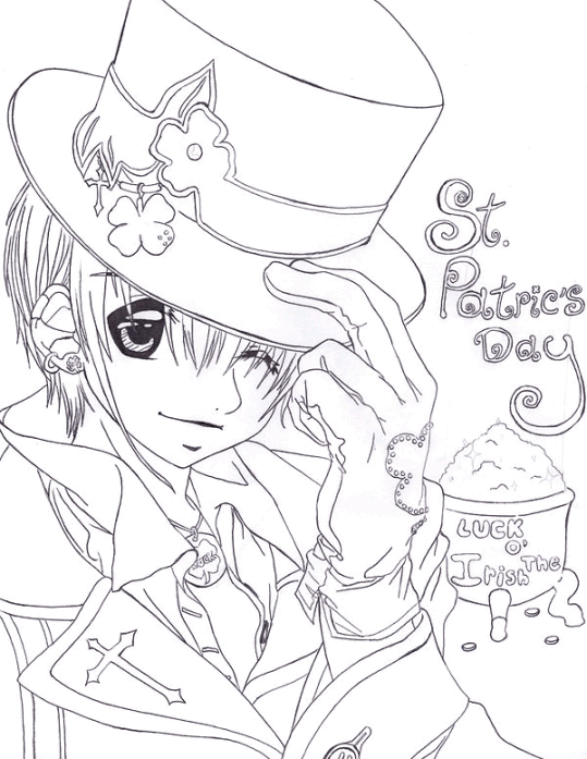 St patricks day coloring pages
