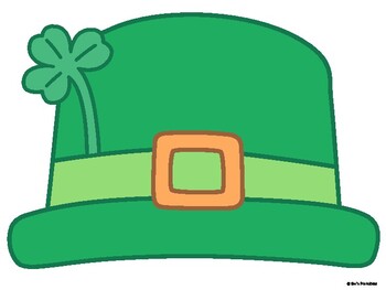 Leprechaun hat template pdf by tims printables tpt