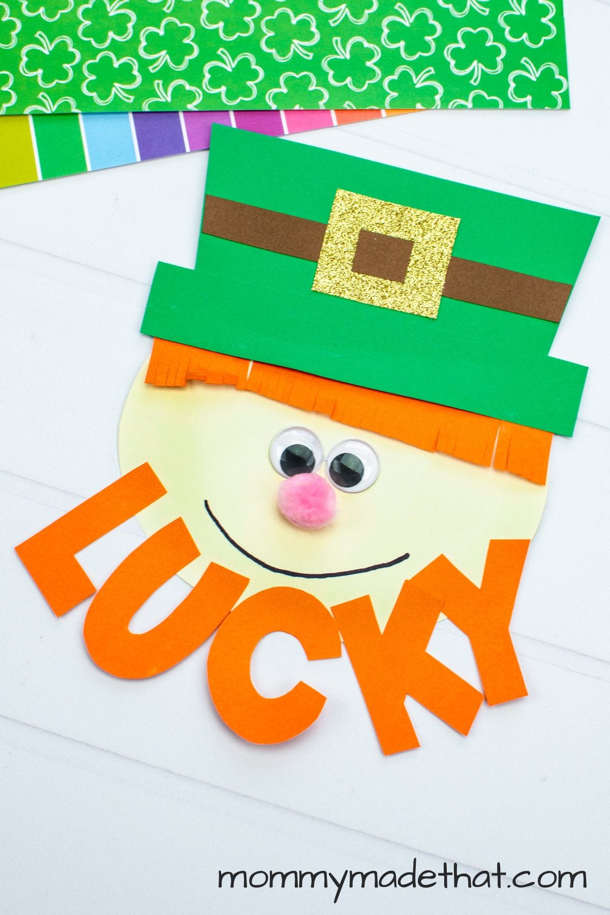 Lucky leprechaun craft for kids