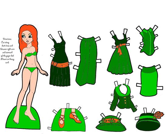 Melindas leprechaun â paper thin personas