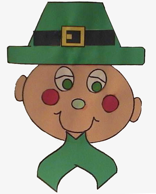 Easy leprechaun craft