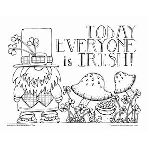 Coloring pages st patricks day