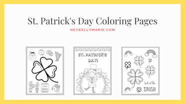 Free printable st patricks day coloring pages
