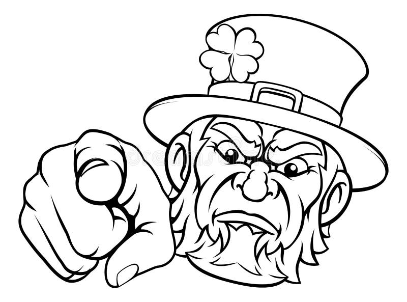 Leprechaun tattoo stock illustrations â leprechaun tattoo stock illustrations vectors clipart