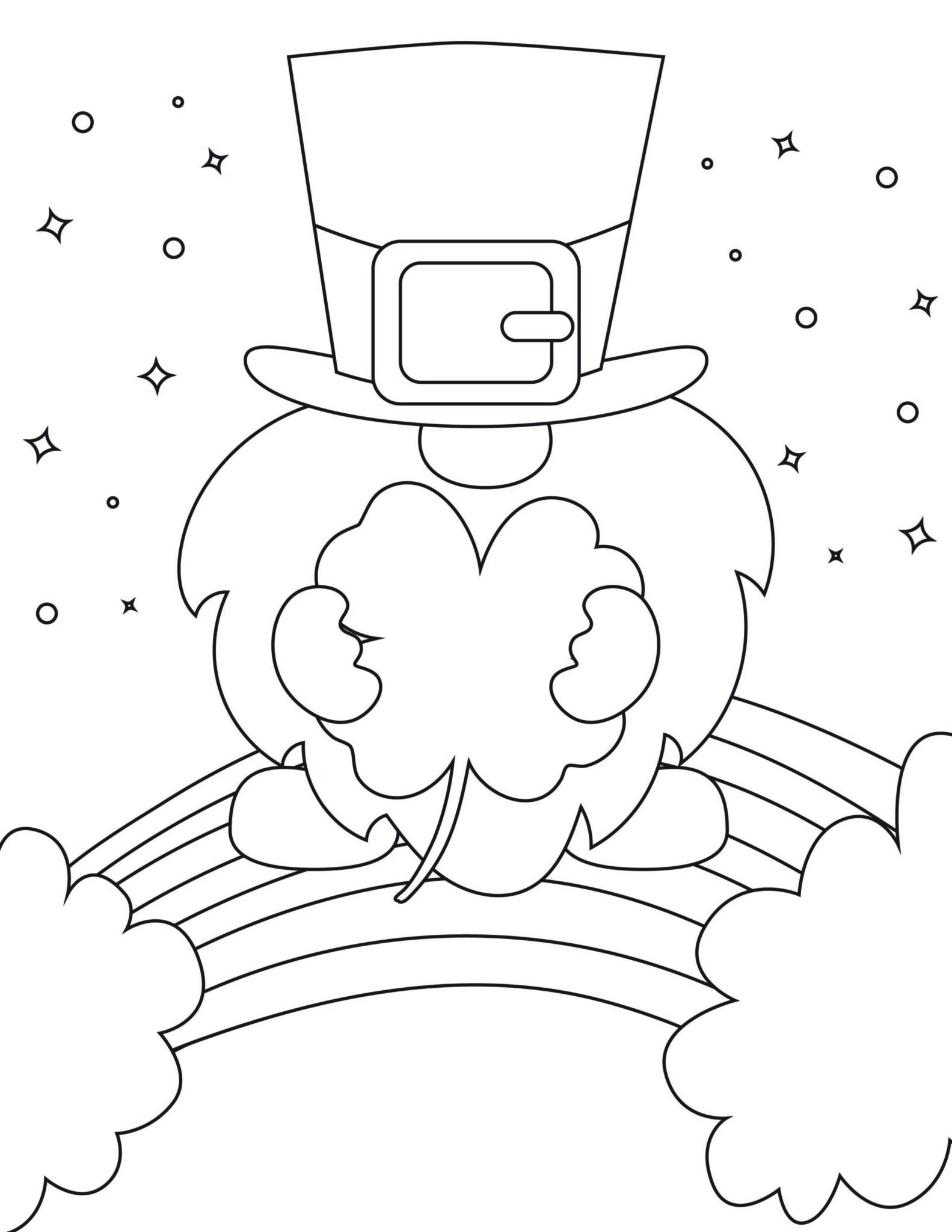 Irish gnomes coloring pages