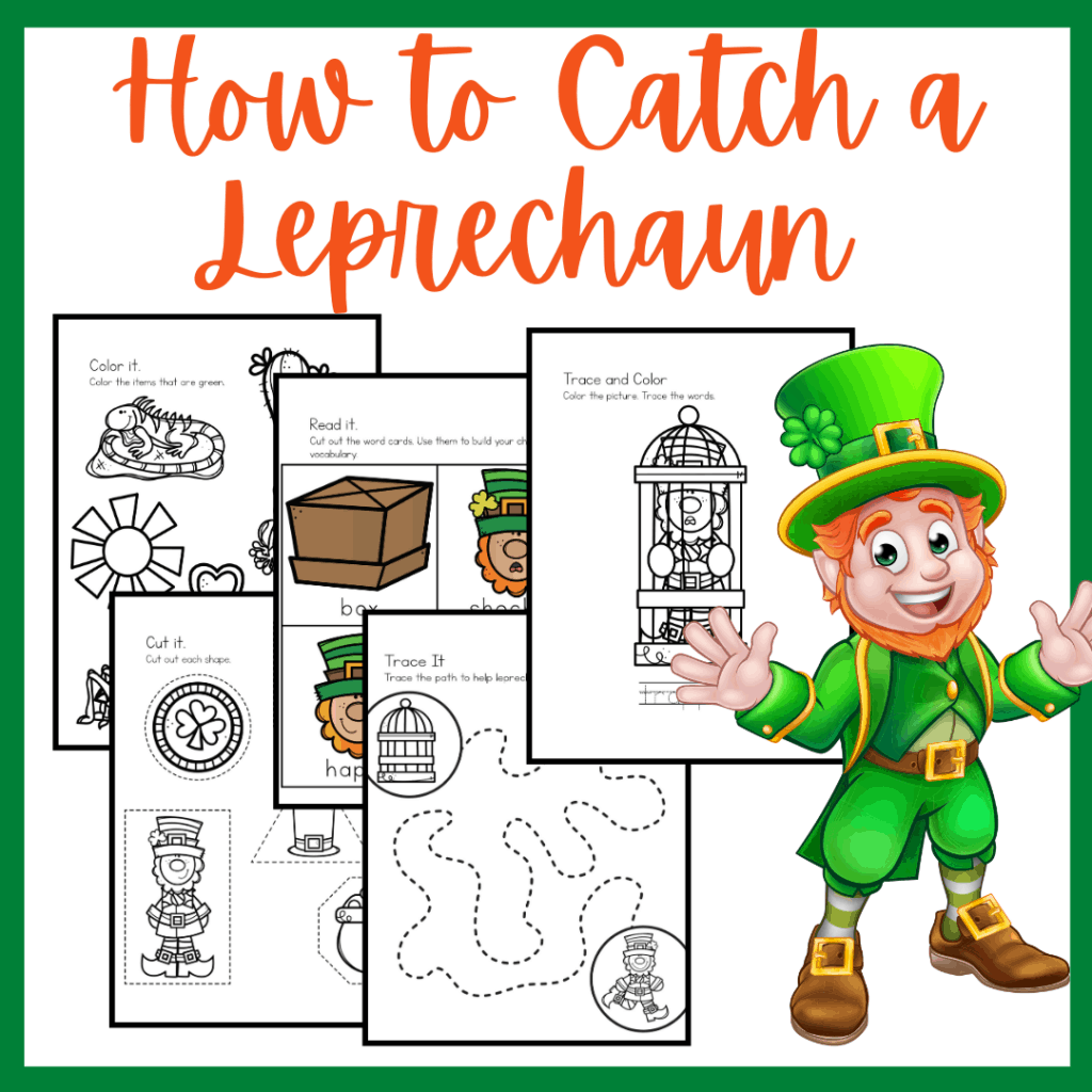 How to catch a leprechaun activities for preschool