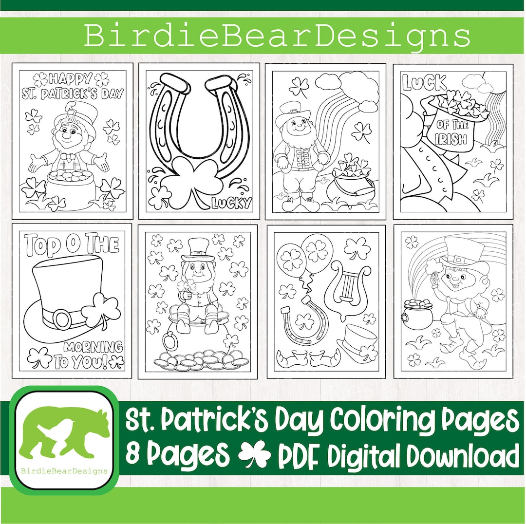 Leprechaun coloring pages