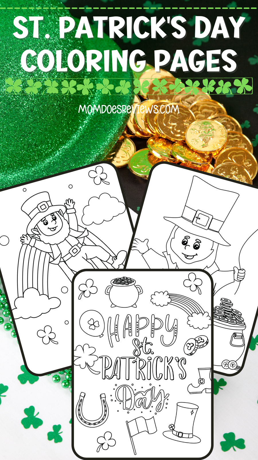 More st patricks day coloring pages