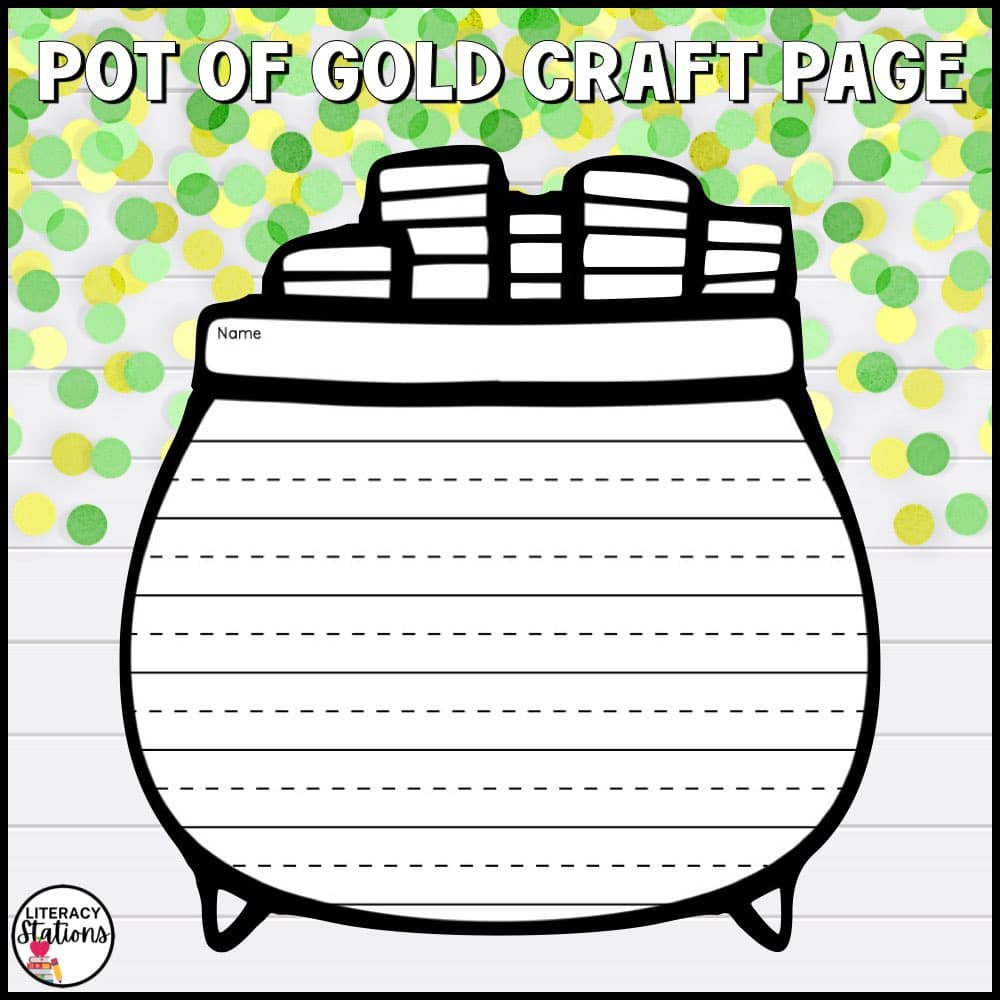 Free st patricks day writing paper