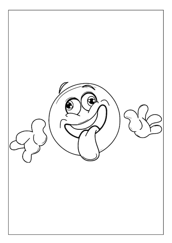 Printable emoji coloring pages for kids and adults pages instant digital download pdf cute emoji faces coloring sheets collection