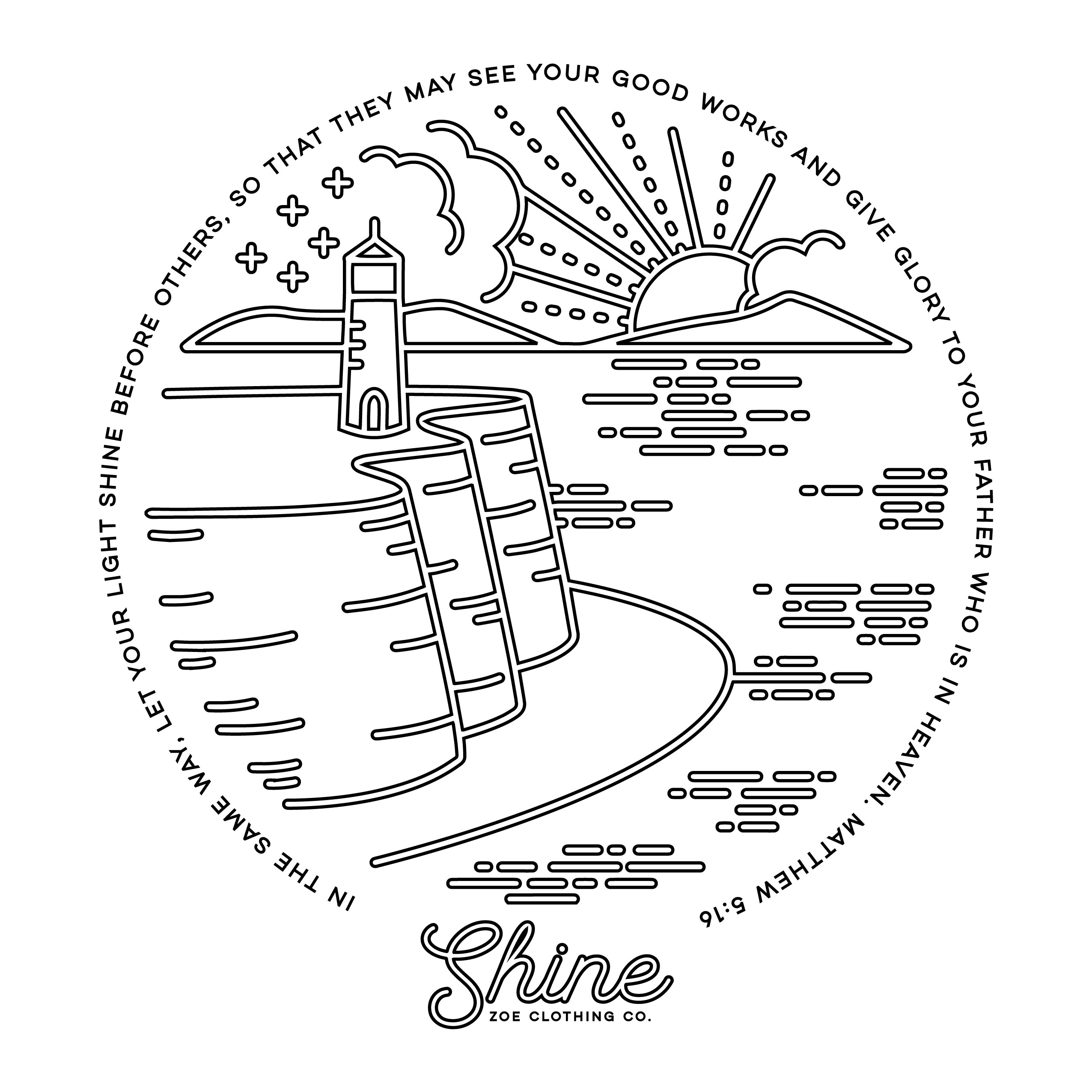 Shine â zoe clothing pany