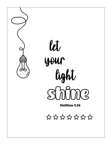 Free printable bible verse coloring pages