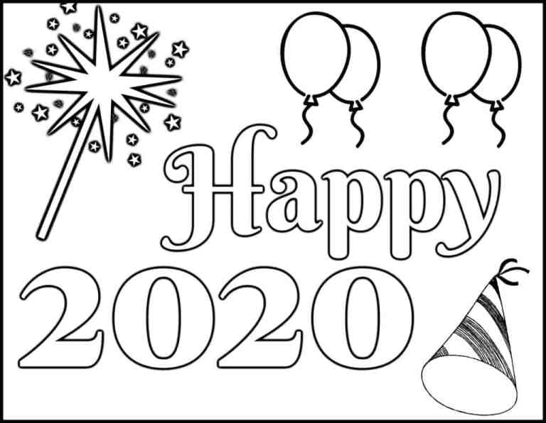 New years coloring page let your light shine free printbale pdf