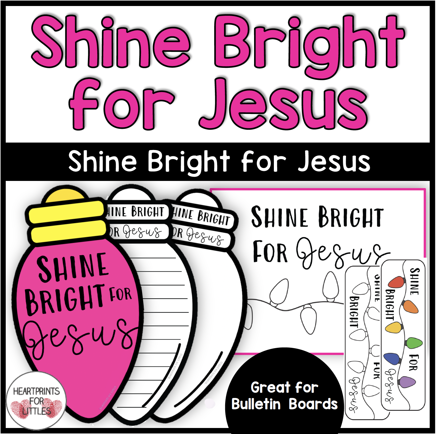 Let your light shine craft activities be the light sharing kindness made by teachers