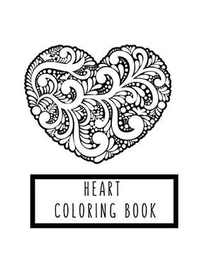 Comprar heart coloring book heart gifts for kids