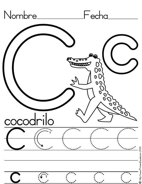 Letras de abecedario para trazar teaching preschool kids education letters