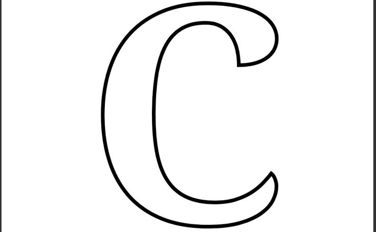 Manualidadesreciclables letter c coloring pages printable letters alphabet coloring pages