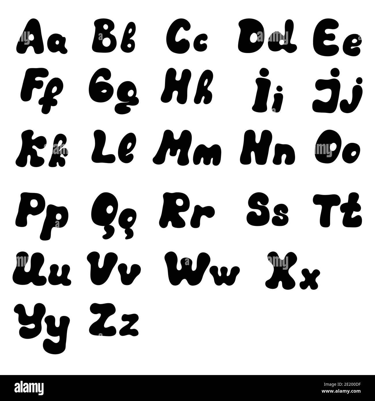 Alphabet worksheet hi
