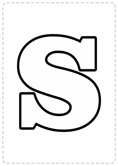 Letras s para imprimir educadores de la web letra s para imprimir letras abecedario para imprimir letras mayusculas para imprimir