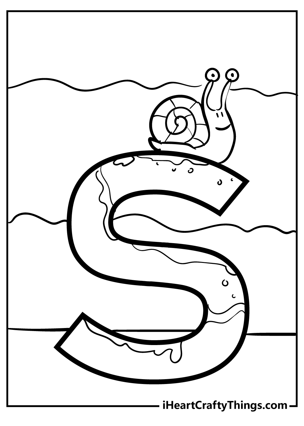 Letter s coloring pages free printables