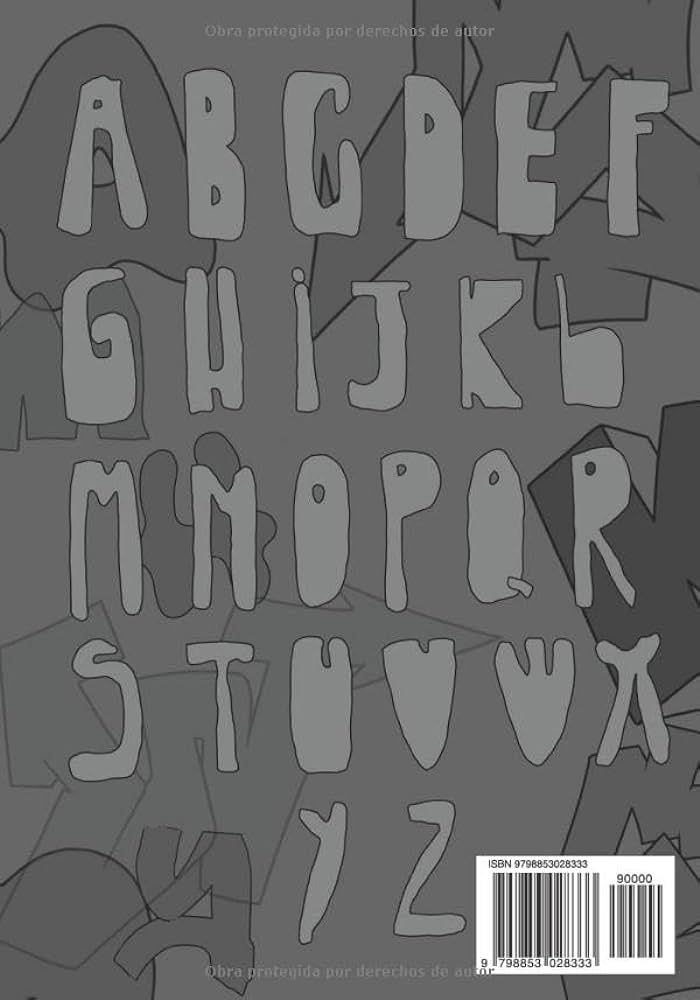 Graffiti alphabet coloring book graffiti alphabet style spanish edition bravo guerrero manuel books