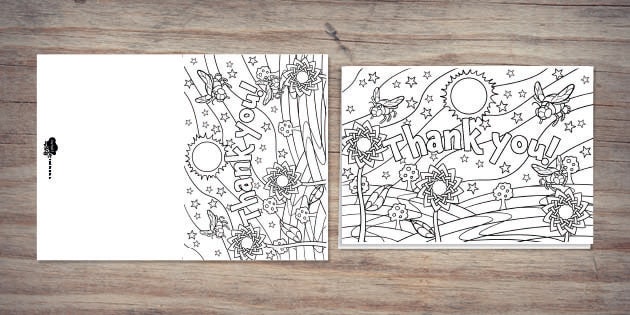 Thank you louring card party