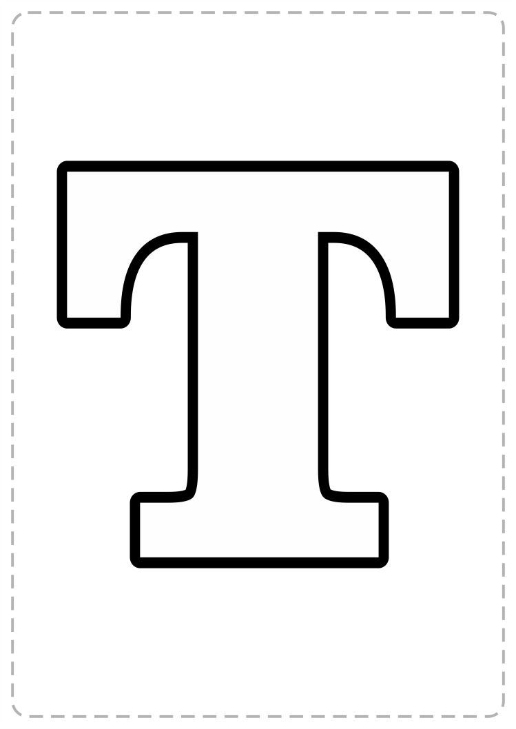 Letra t para colorear moldes de letras bonitas letras mayusculas para imprimir letras abecedario para imprimir