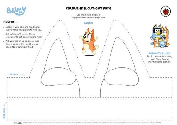 Actividades de bluey para imprimir plantillas para divertirte y aprender al mismo tiempo
