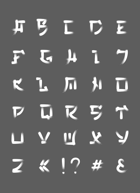 Japanese kanji vectors illustrations for free download