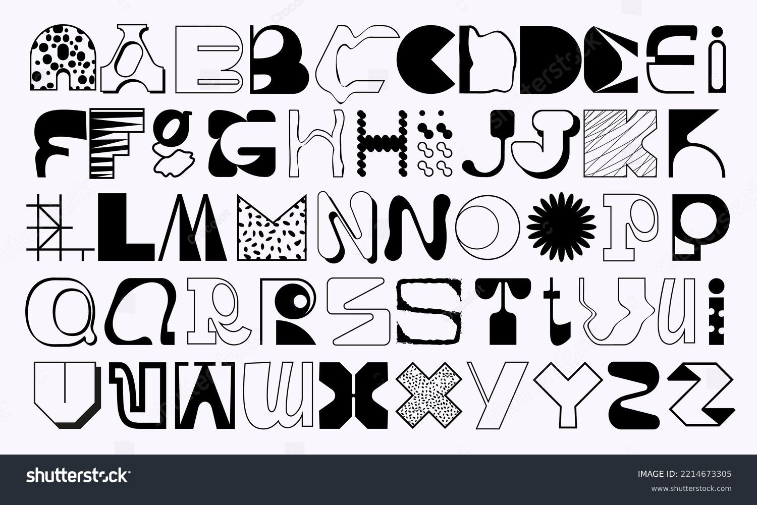 Letras diferentes images stock photos d objects vectors