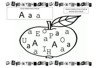 Libro de la letra a ppt