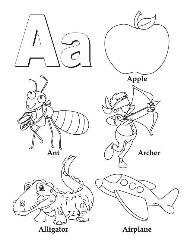 My a to z coloring book letter a coloring page alphabet coloring pages letter a coloring pages alphabet coloring