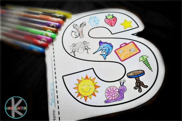 Free printable alphabet coloring pages worksheets for kindergarten