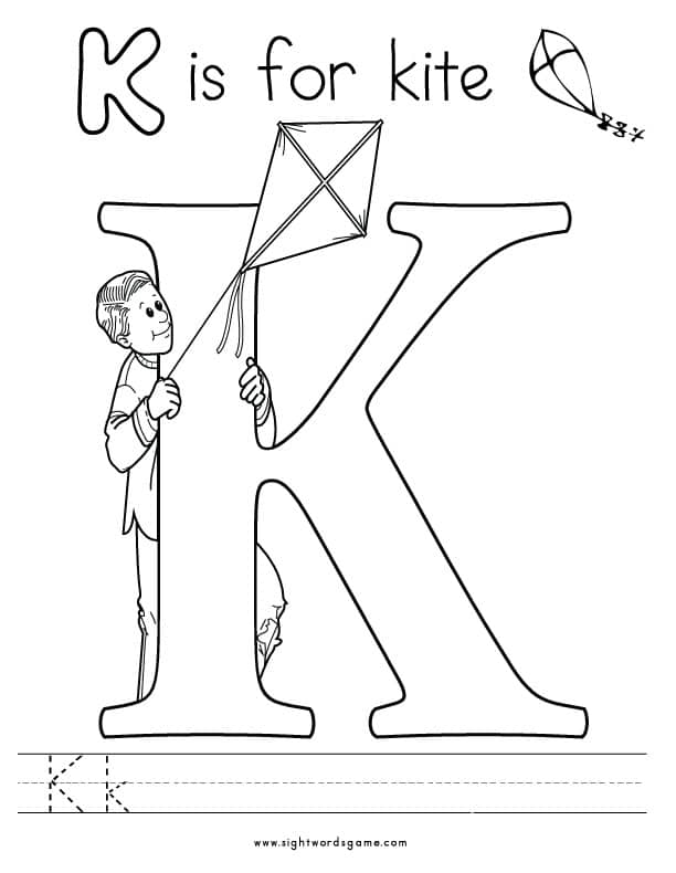 Alphabet coloring pages