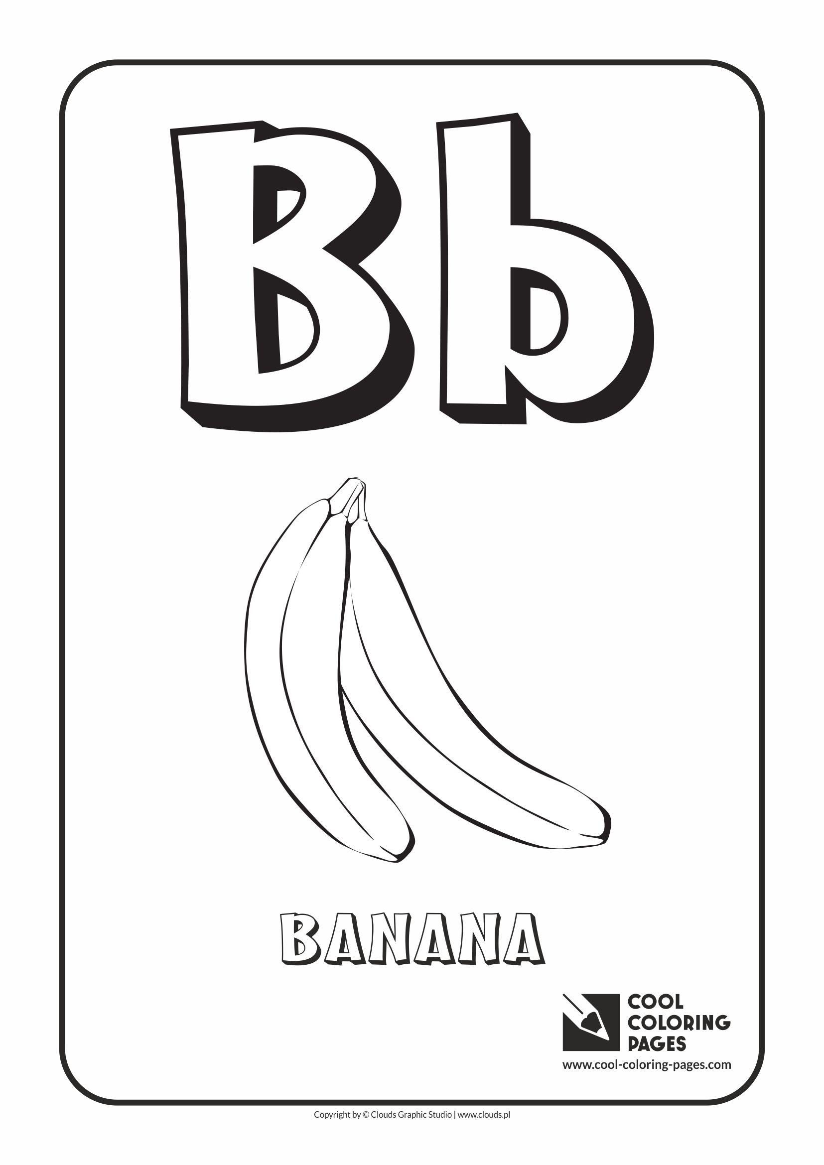 Cool coloring pages alphabet coloring pages