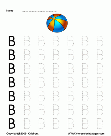 Printable capital letter dot to dots b coloring worksheets free online coloring pages