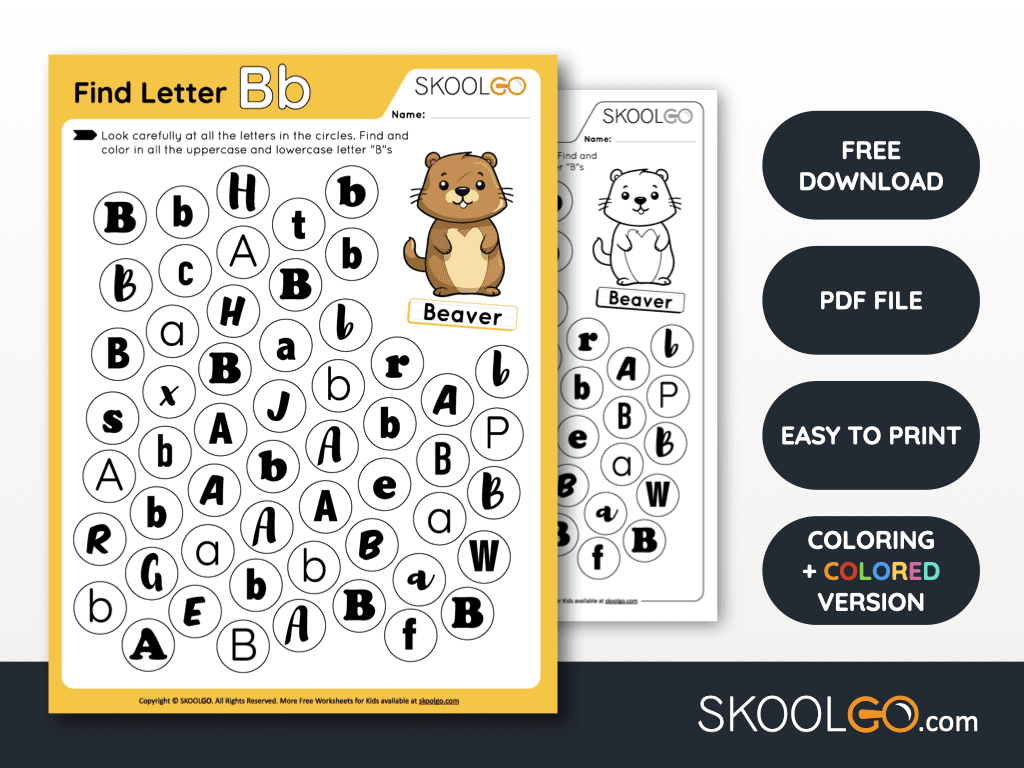 Find letter b