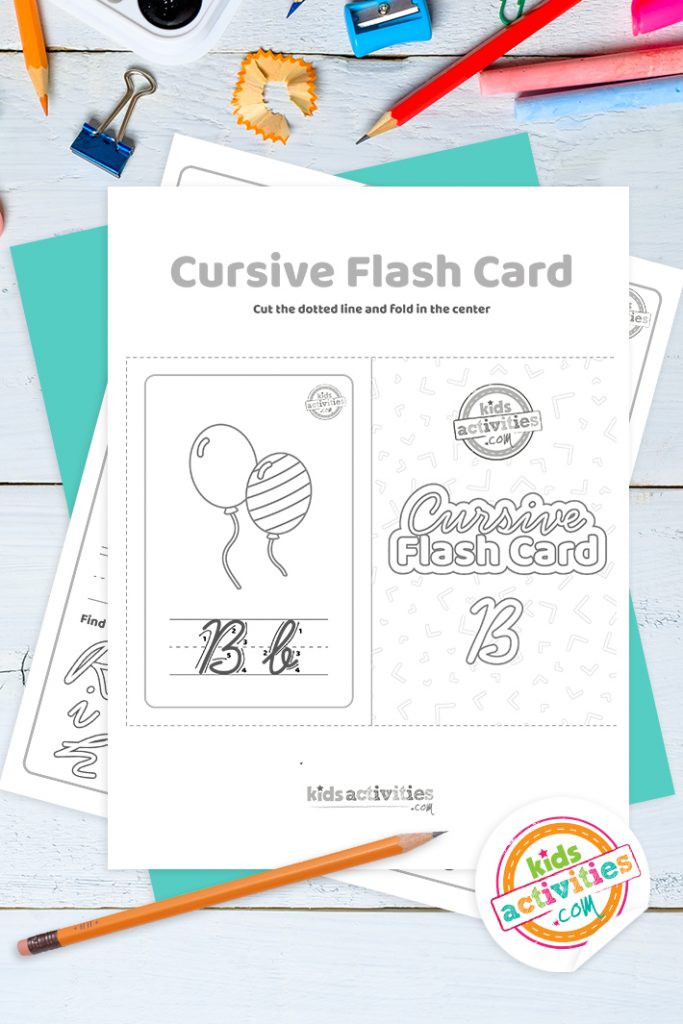 Cursive b worksheets