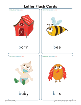 Letter b worksheets printables