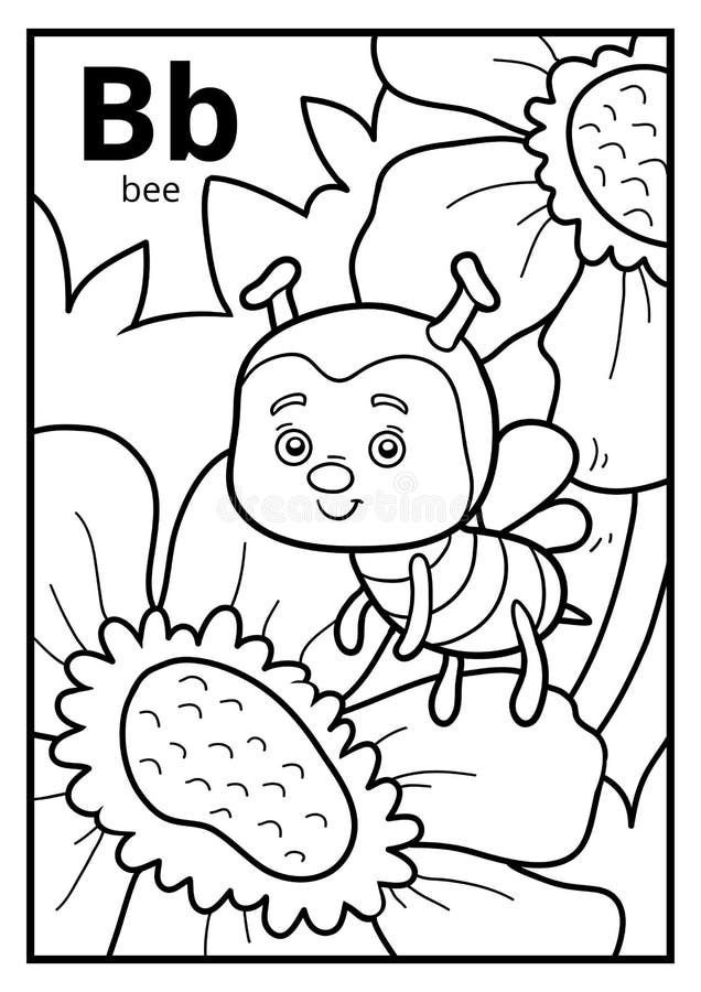 Letter b bee stock illustrations â letter b bee stock illustrations vectors clipart