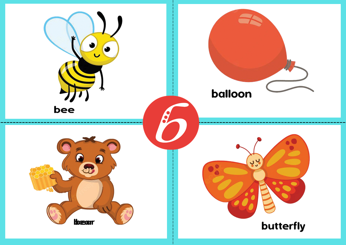 Back to school alphabet letter picture flash cards made by teachers