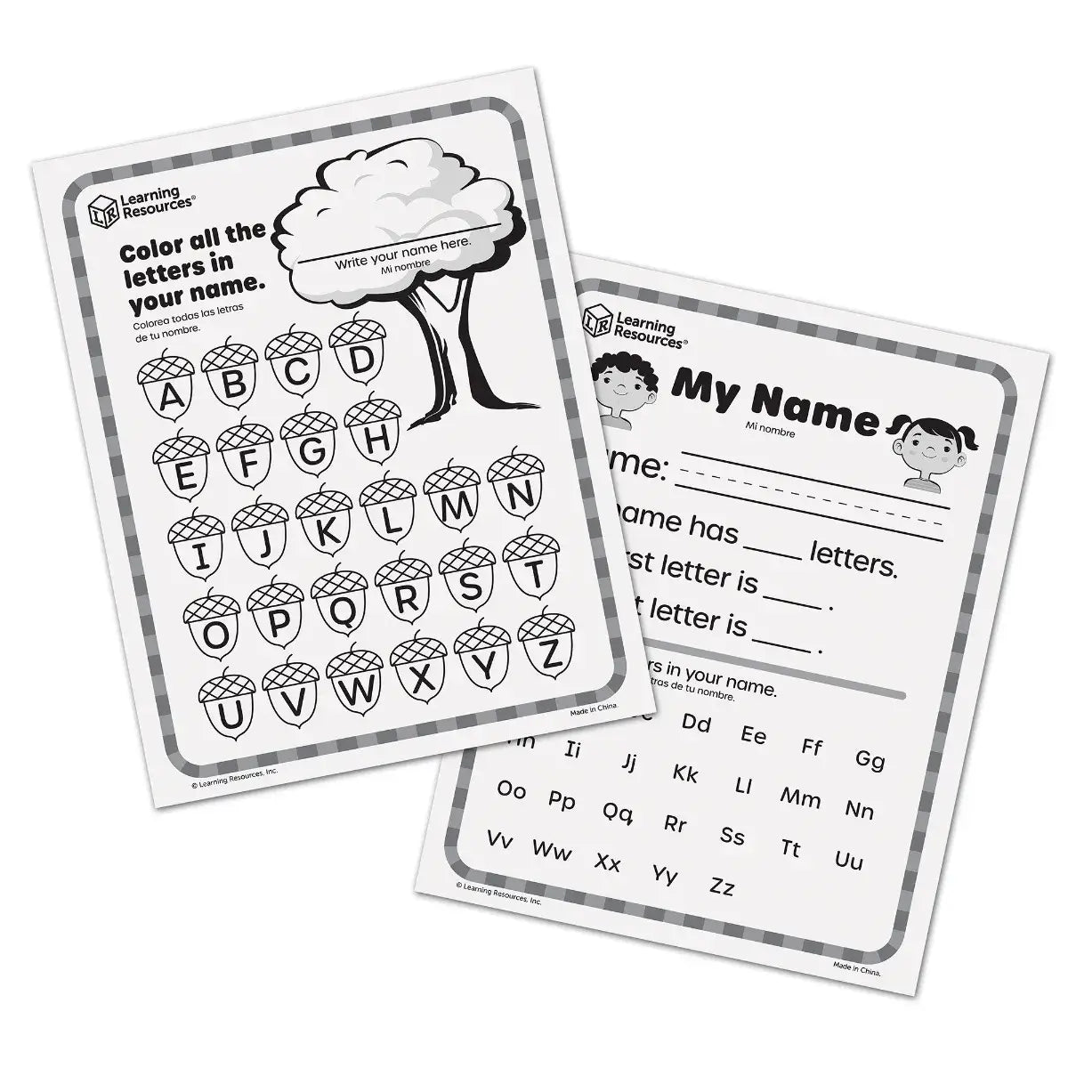 Skill builders alphabet letter sounds activity set cogs toys games ireland